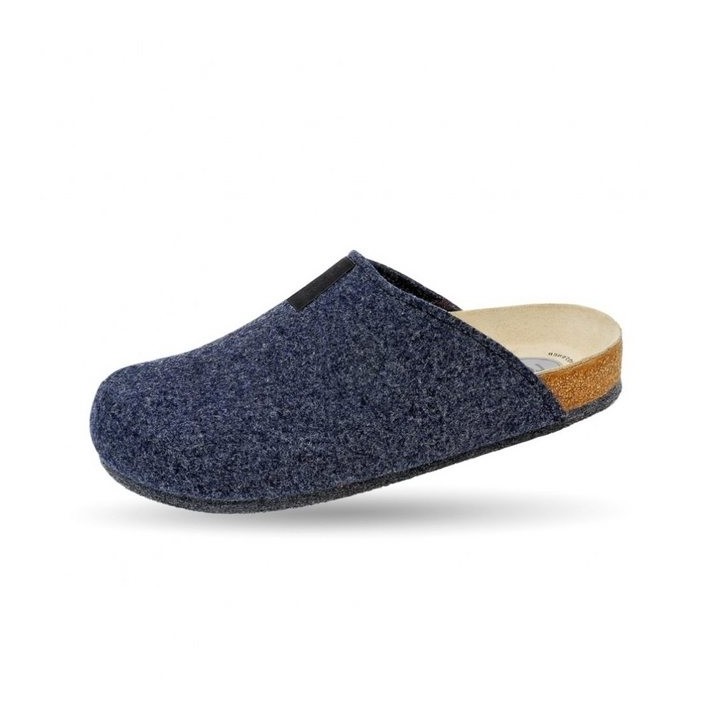 Weeger 4801730 Hausschuh Filzsohle mit ABS