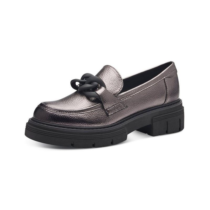 MARCO TOZZI 2-24705-41 915 Pewter Slipper