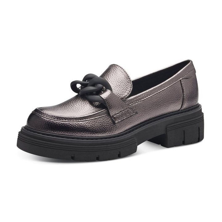 MARCO TOZZI 2-24705-41 915 Pewter Slipper