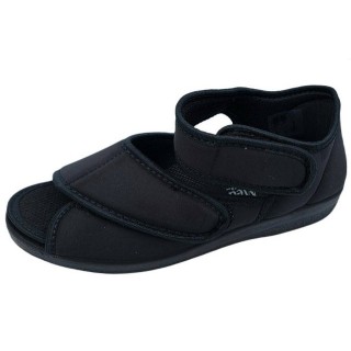 PADERO Ortomed Klettsandale Verbandschuhe Hausschuhe Hausschuh