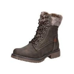 Puccetti Schnür Boots Damen braun|braun