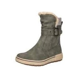 Relife Stiefelette Damen grün|grün