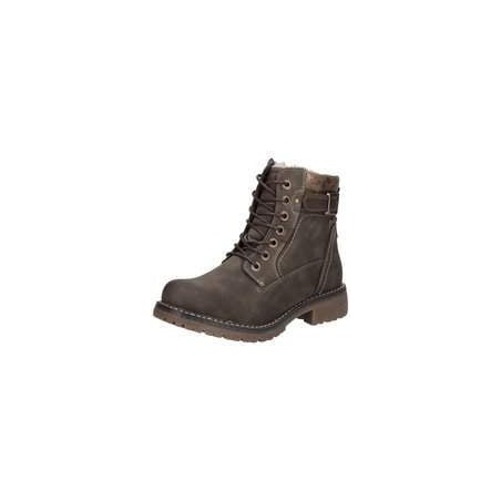 Puccetti Schnür Boots Damen braun|braun|braun