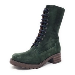 Stiefelette grün 38