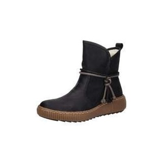 Rieker Stiefelette Damen schwarz|schwarz
