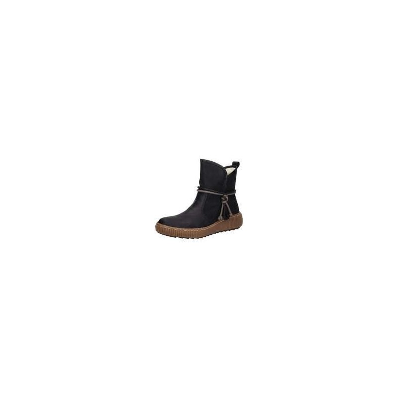 Rieker Stiefelette Damen schwarz|schwarz