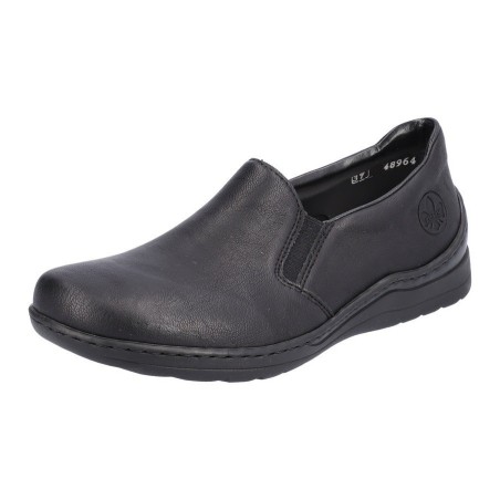 Rieker Slipper, Alltagsschuh, Schlupfschuh, Freizeitschuh mit beidseitigem Stretch