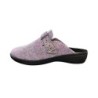 algemare Algemare Damen Filz Pantoffel 8134-9051 mehrfarbig Hausschuh