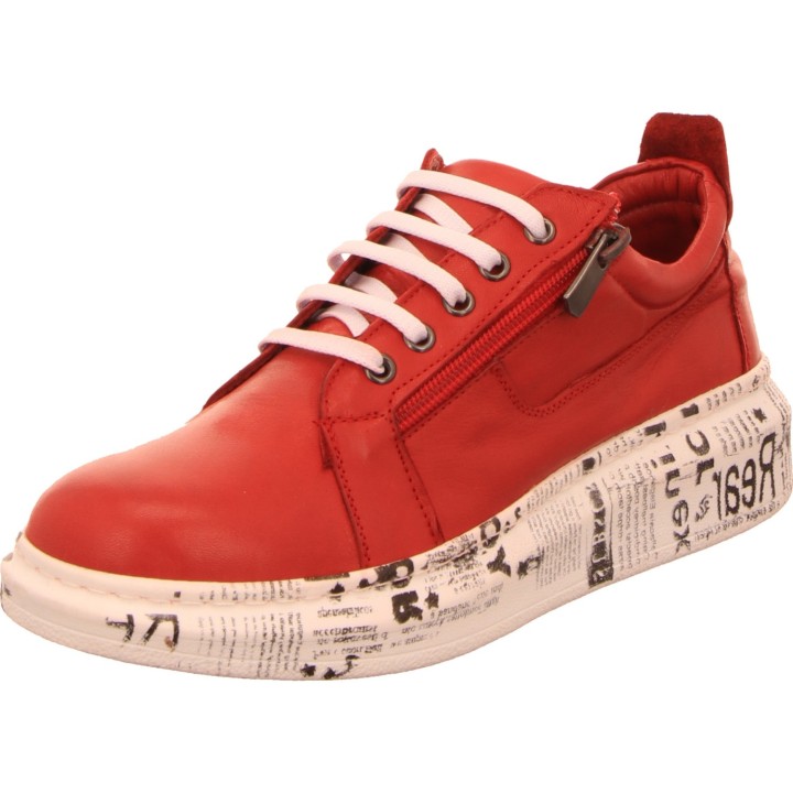 Freizeit Schnürer rot 38