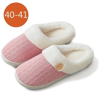 XDeer Plüsch Hausschuhe Winter Warm Gefüttert Pantoffeln rutschfeste Plüsch Hausschuhe Plüsch Slippers für Damen Herren