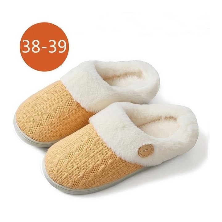 XDeer Plüsch Hausschuhe Winter Warm Gefüttert Pantoffeln rutschfeste Plüsch Hausschuhe Plüsch Slippers für Damen Herren