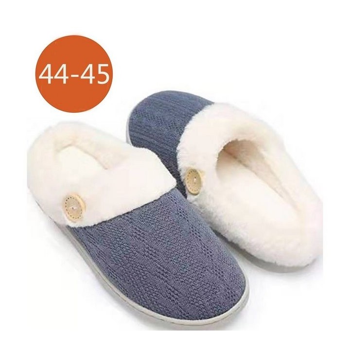 XDeer Plüsch Hausschuhe Winter Warm Gefüttert Pantoffeln rutschfeste Plüsch Hausschuhe Plüsch Slippers für Damen Herren