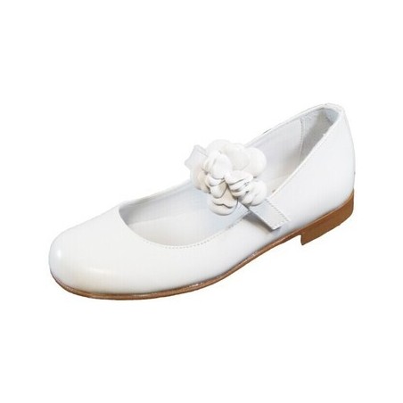 Gulliver  Ballerinas V/166-2 COMUNION FLOR Blanco