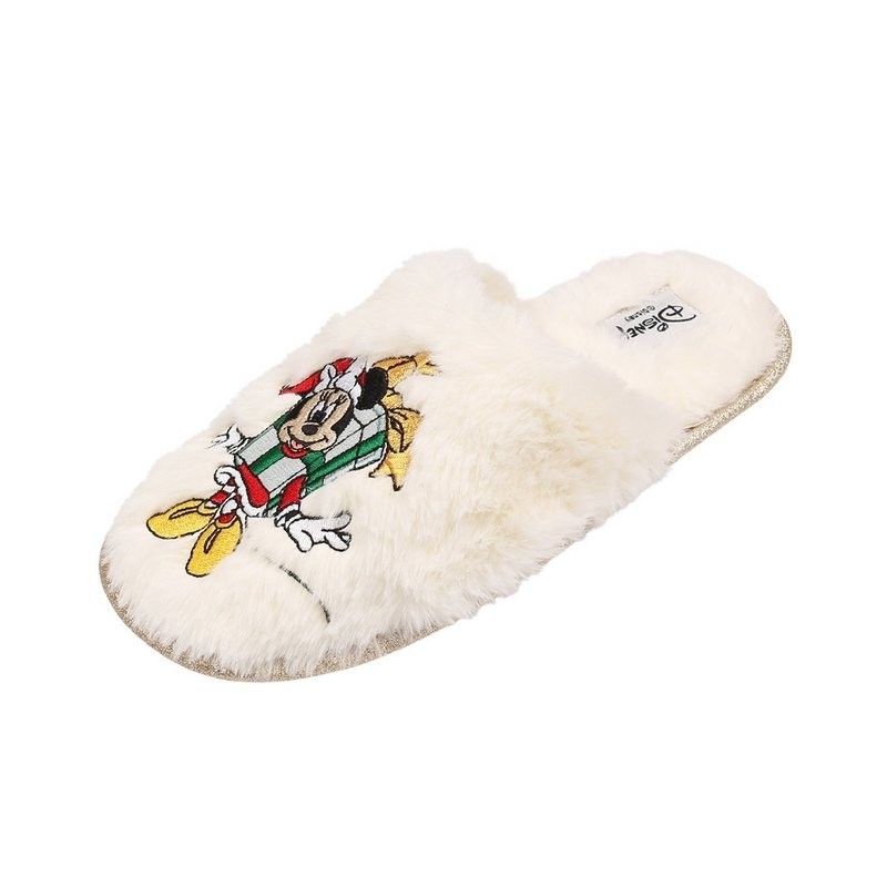 Sarcia.eu Disney Mickey Mouse Damen Hausschuhe mit Fell 36-37 EU / 3-4 UK Hausschuh
