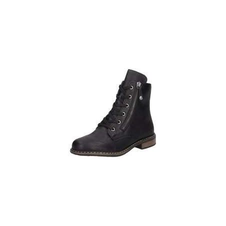 Rieker Schnürstiefelette Damen schwarz|schwarz