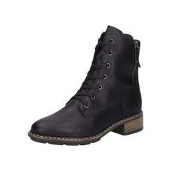 Rieker Schnürstiefelette Damen schwarz|schwarz