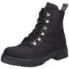 Rieker Schnür Boots Damen schwarz|schwarz