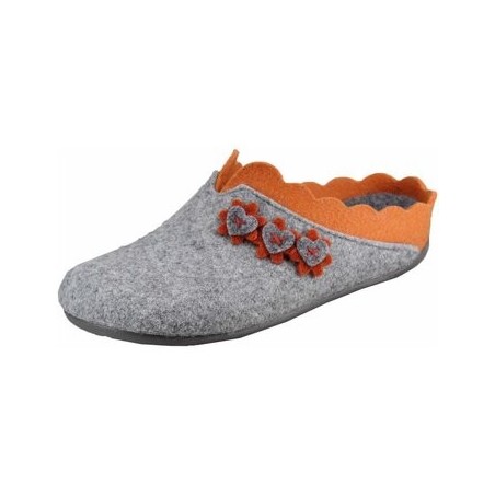 Manitu  Hausschuhe -orange 320097-09