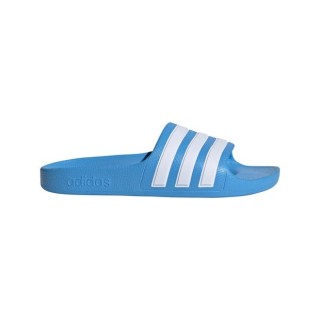 Adidas adilette Unisex Flip-Flops und Sandalen - Blau - Größe: 33 - Netz/Synthetik - Foot Locker