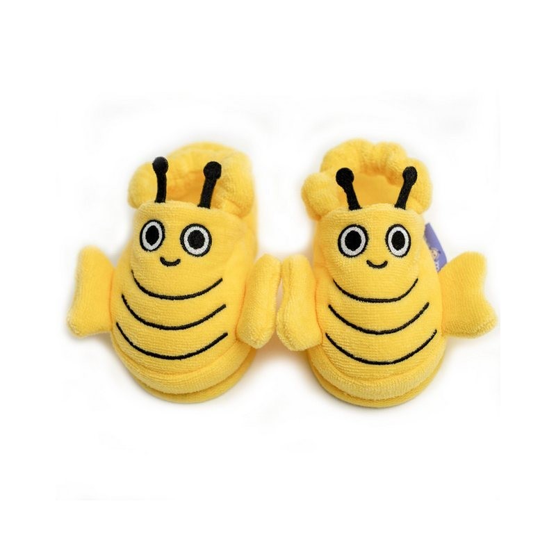 MILK&MOO Milk&Moo Buzzy Bee Kinder Hausschuhe Hausschuh