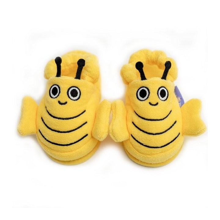 MILK&MOO Milk&Moo Buzzy Bee Kinder Hausschuhe Hausschuh
