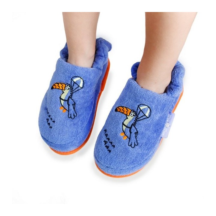 MILK&MOO Milk&Moo Flying Toucan Kinderhauspantoffeln Hausschuh