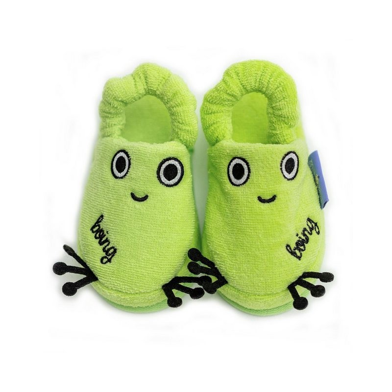 MILK&MOO Milk&Moo Cacha Frog Kinder Hausschuhe Hausschuh