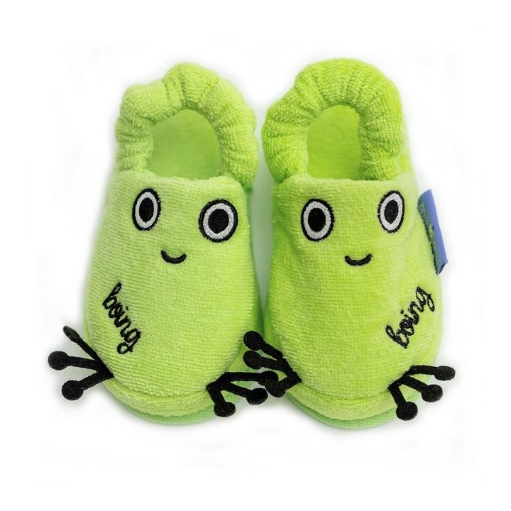 MILK&MOO Milk&Moo Cacha Frog Kinder Hausschuhe Hausschuh