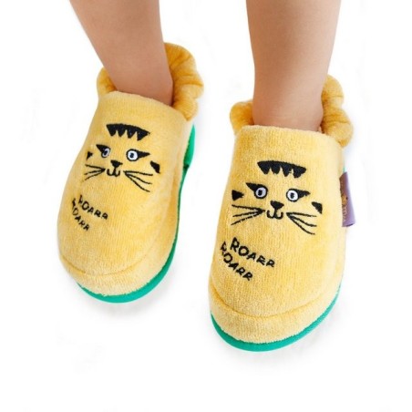 MILK&MOO Milk&Moo Skater Cheetah Kinderhauspantoffeln Hausschuh