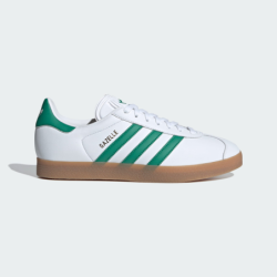 Adidas Gazelle Herren Schuhe - Weiß - Größe: 37 1/3 - Leder - Foot Locker