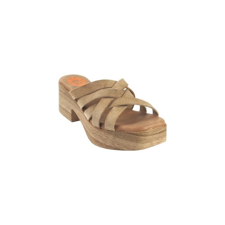 Porronet  Schuhe Sandalia señora  2968 taupe