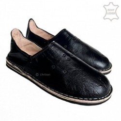 l-artisan Orientalische Lederschuhe, Pantoffel, BABOUSCHE MARAKKECH Hausschuh
