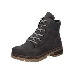 Rieker Schnür Boots Damen grau|grau