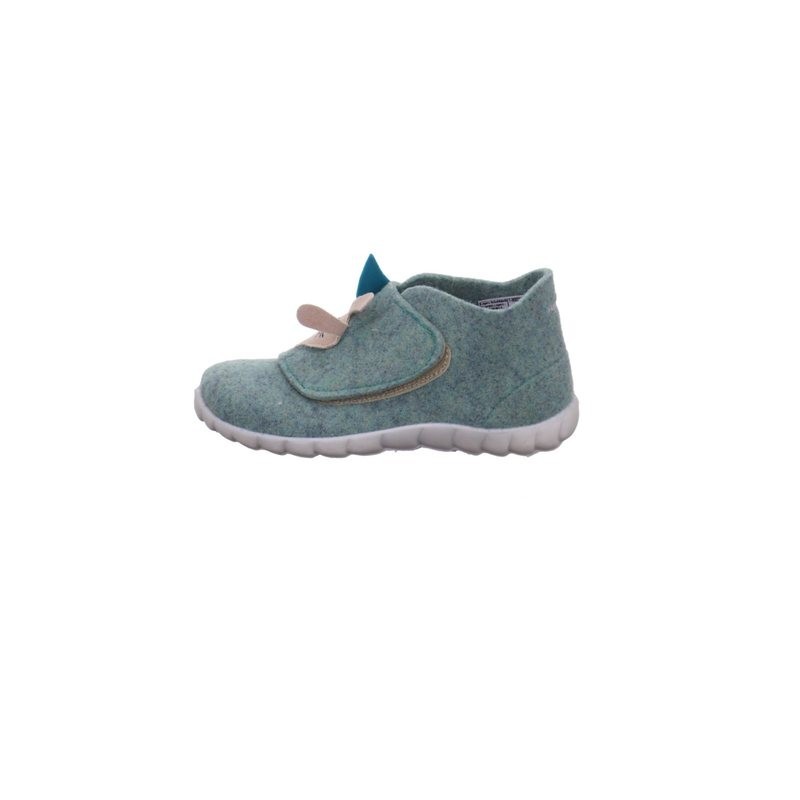 Superfit Superfit HAPPY hell-blau Slipper