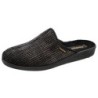 Fischer-Markenschuh Frank Pantoffel Cordsamt, Frotteefutter