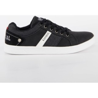 Kaporal  Sneaker Darell black jean denim