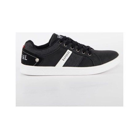 Kaporal  Sneaker Darell black jean denim