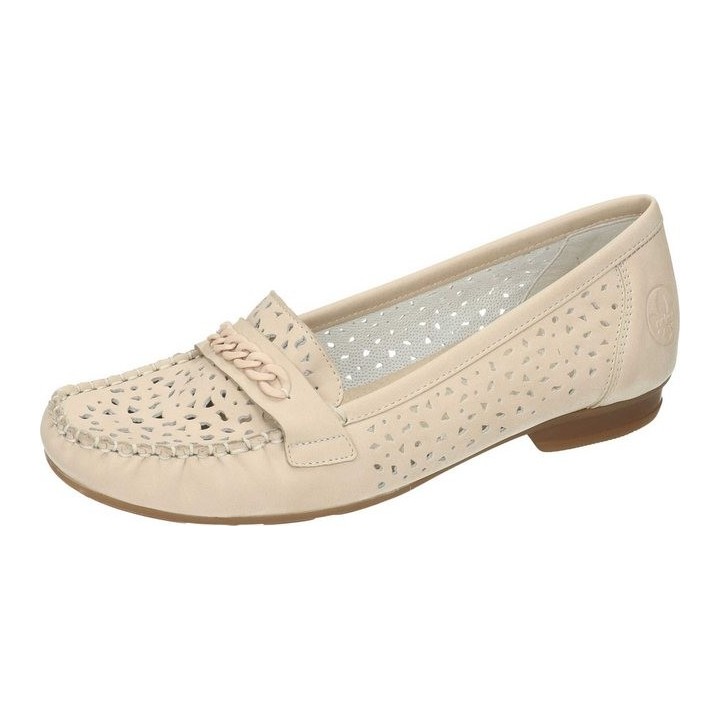 Rieker Slipper Slipper aus strapazierfähigem Synthetik