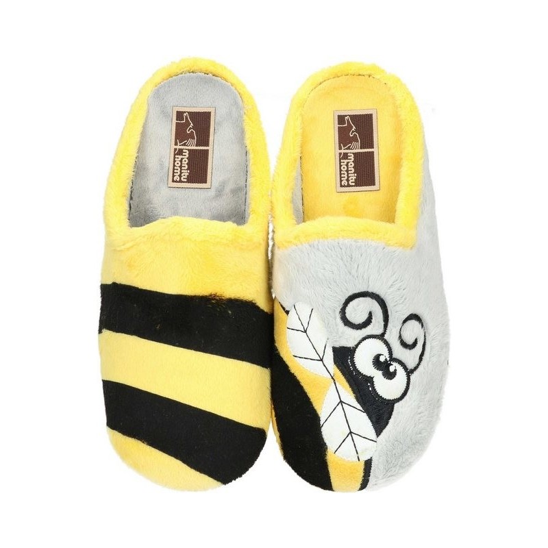 Manitu-Home Hausschuhe Hausschuh aus Textil