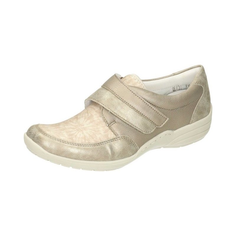 Remonte Slipper Klettschuh aus Stretch Material