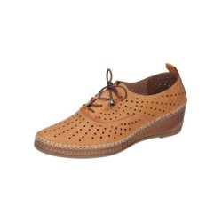 Manitu Schnürer Schnürschuh aus echtem Leder