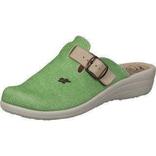 Fly Flot Pantoletten Pantoffel aus Textil/Synthetik