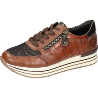 Remonte Schnürer Schnürschuh aus strapazierfähigem Synthetik