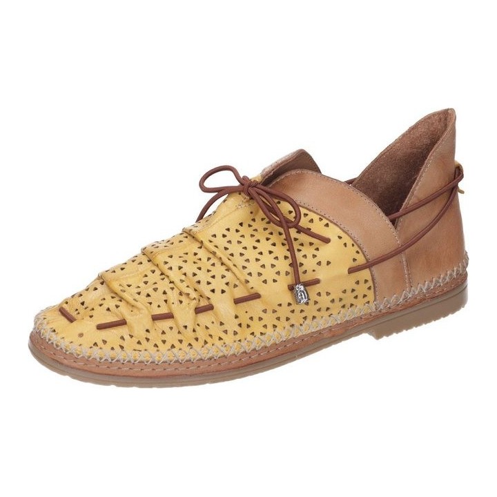 Manitu Schnürer Schnürschuh aus echtem Leder