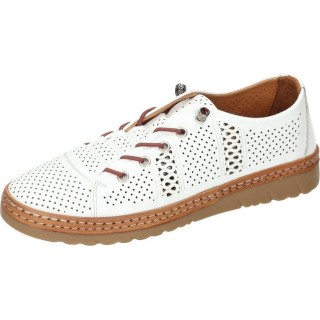 Manitu Slipper Schnürschuh aus echtem Leder