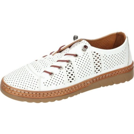 Manitu Slipper Schnürschuh aus echtem Leder