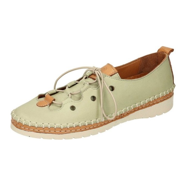 Manitu Schnürer Schnürschuh aus echtem Leder