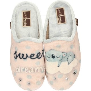 Manitu-Home Hausschuhe Hausschuh aus Flauschstoff