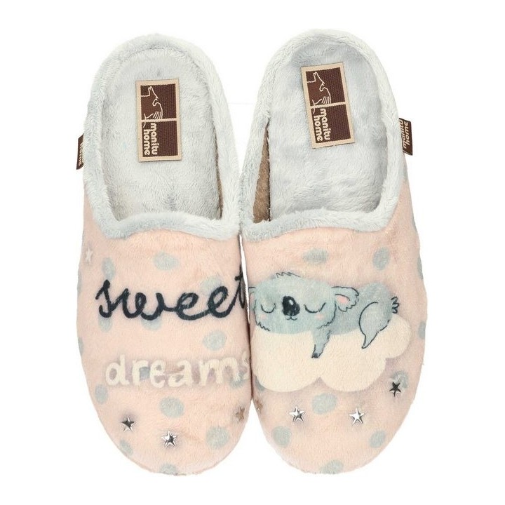 Manitu-Home Hausschuhe Hausschuh aus Flauschstoff