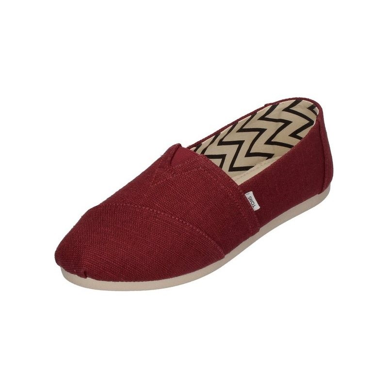 TOMS ALPARGATA 10017717 Espadrille Dark Red